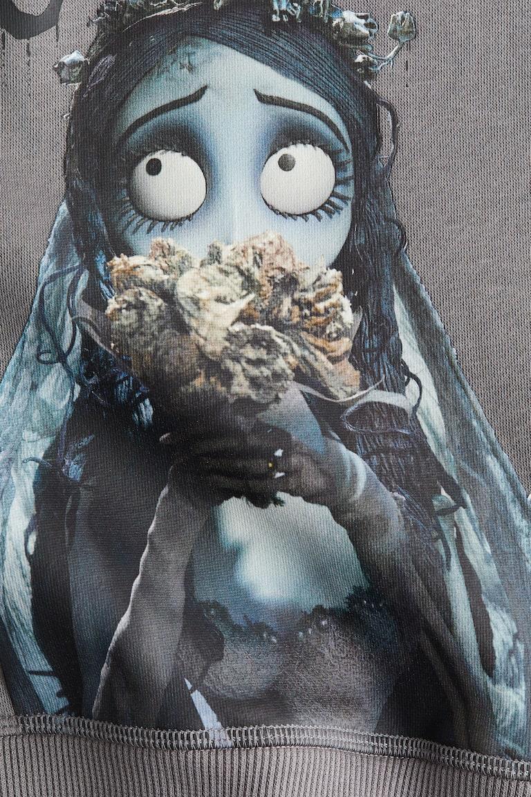 H&M Sweatshirt Mit Motivprint