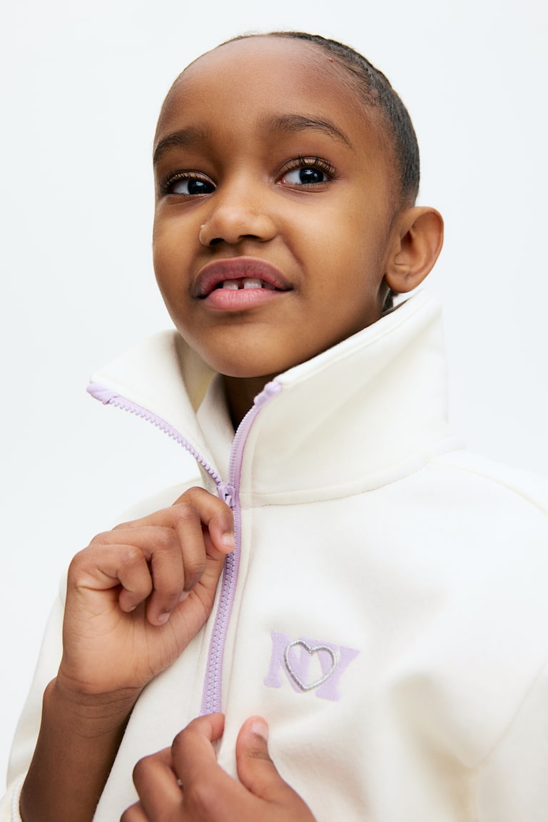 H&M Sweatshirt Mit Zipper