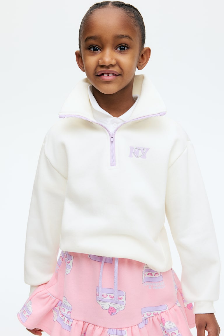 H&M Sweatshirt mit Zipper