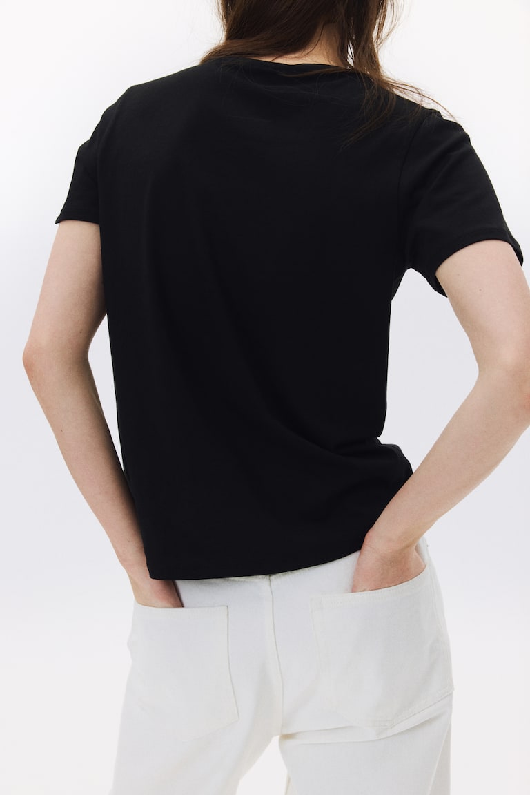 H&M T-Shirt Aus Baumwolle