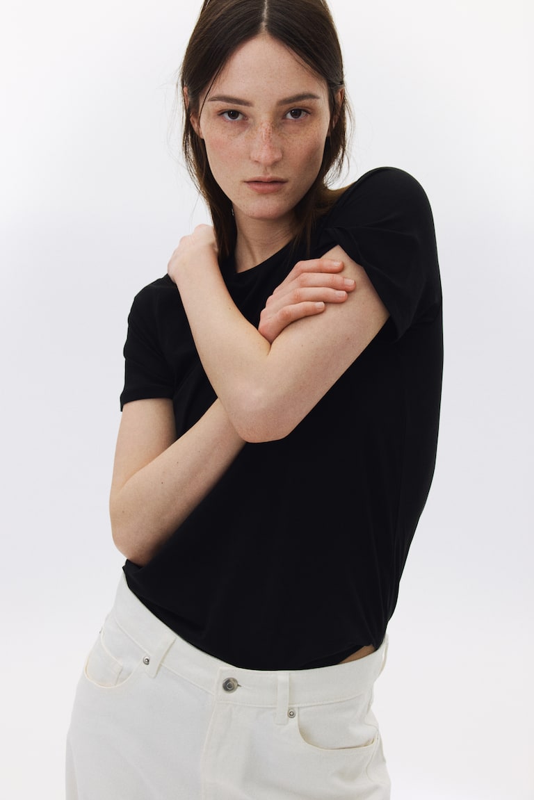 H&M T-Shirt aus Baumwolle