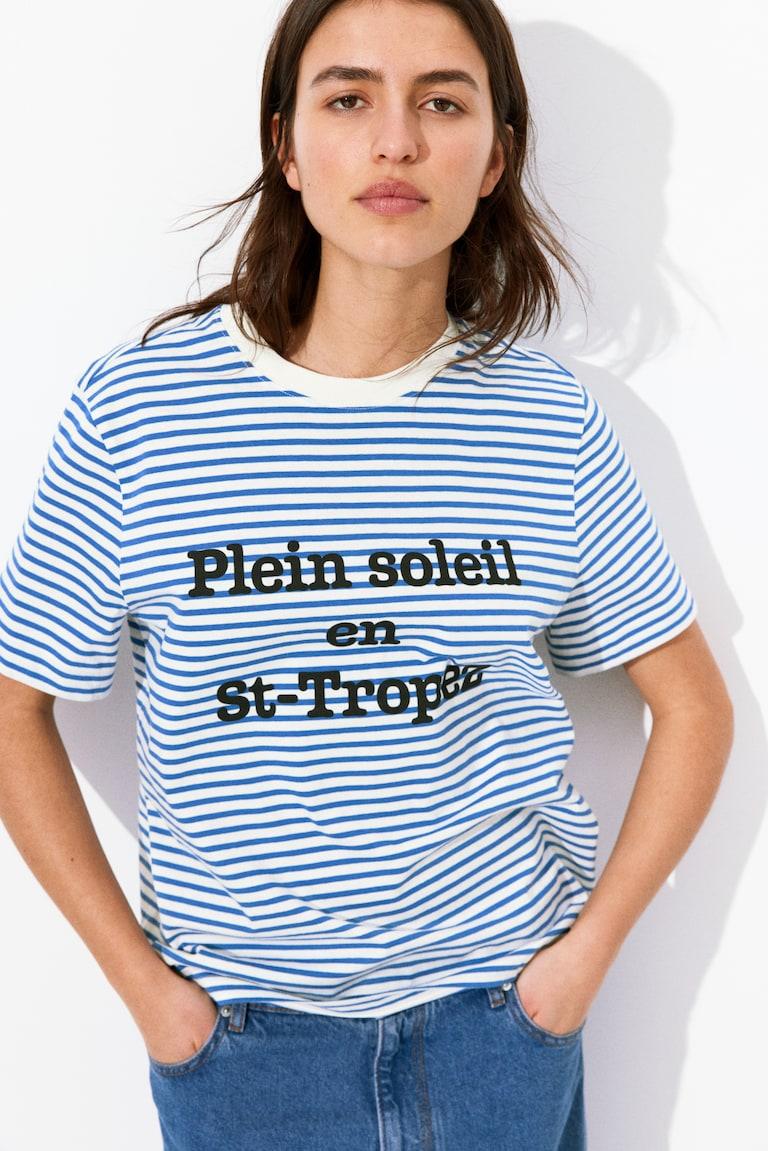 H&M T-Shirt Mit Print