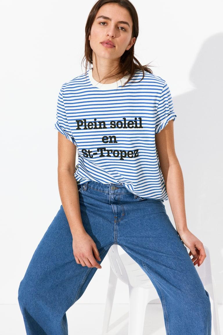 H&M T-Shirt mit Print