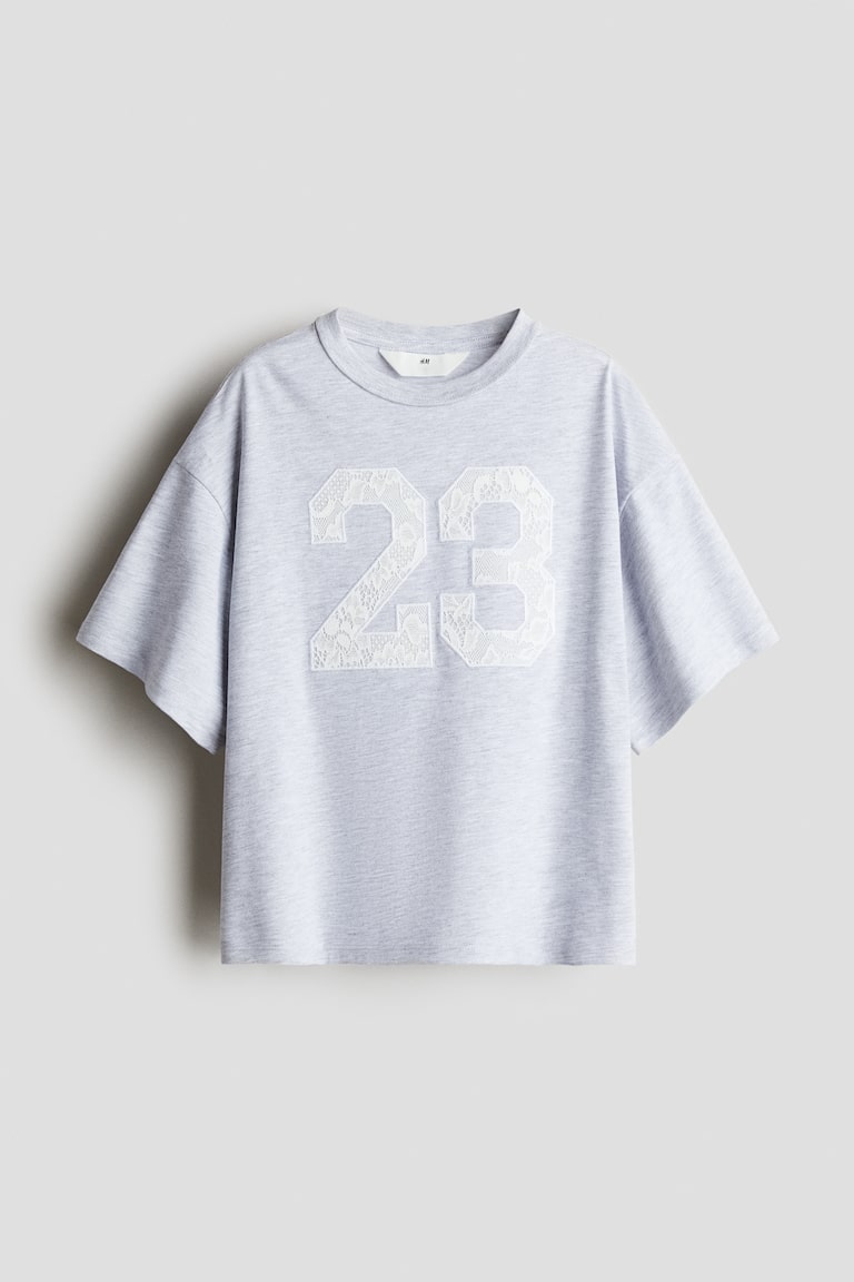 H&M T-Shirt mit Textmotiv