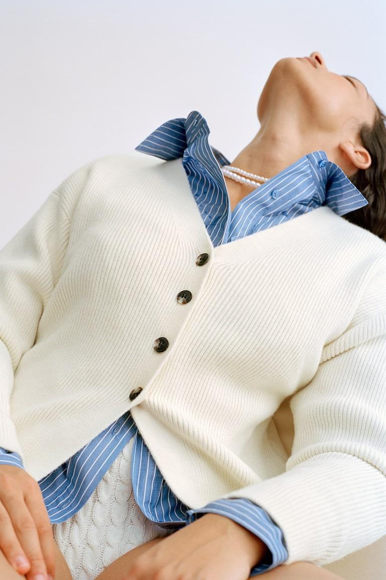 H&M Taillierter Cardigan