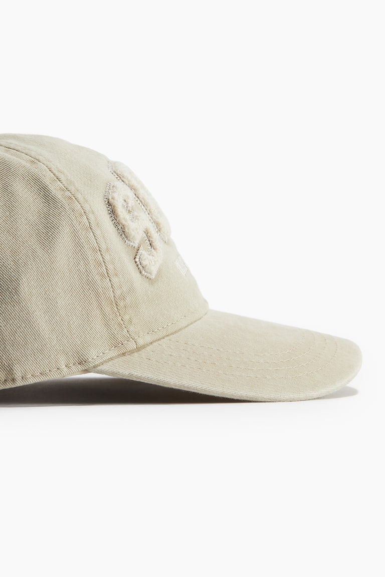 H&M Twillcap Mit Motivstickerei