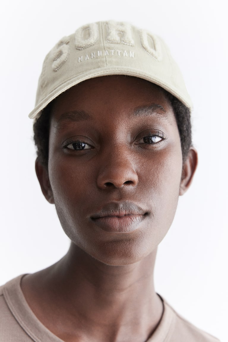 H&M Twillcap mit Motivstickerei