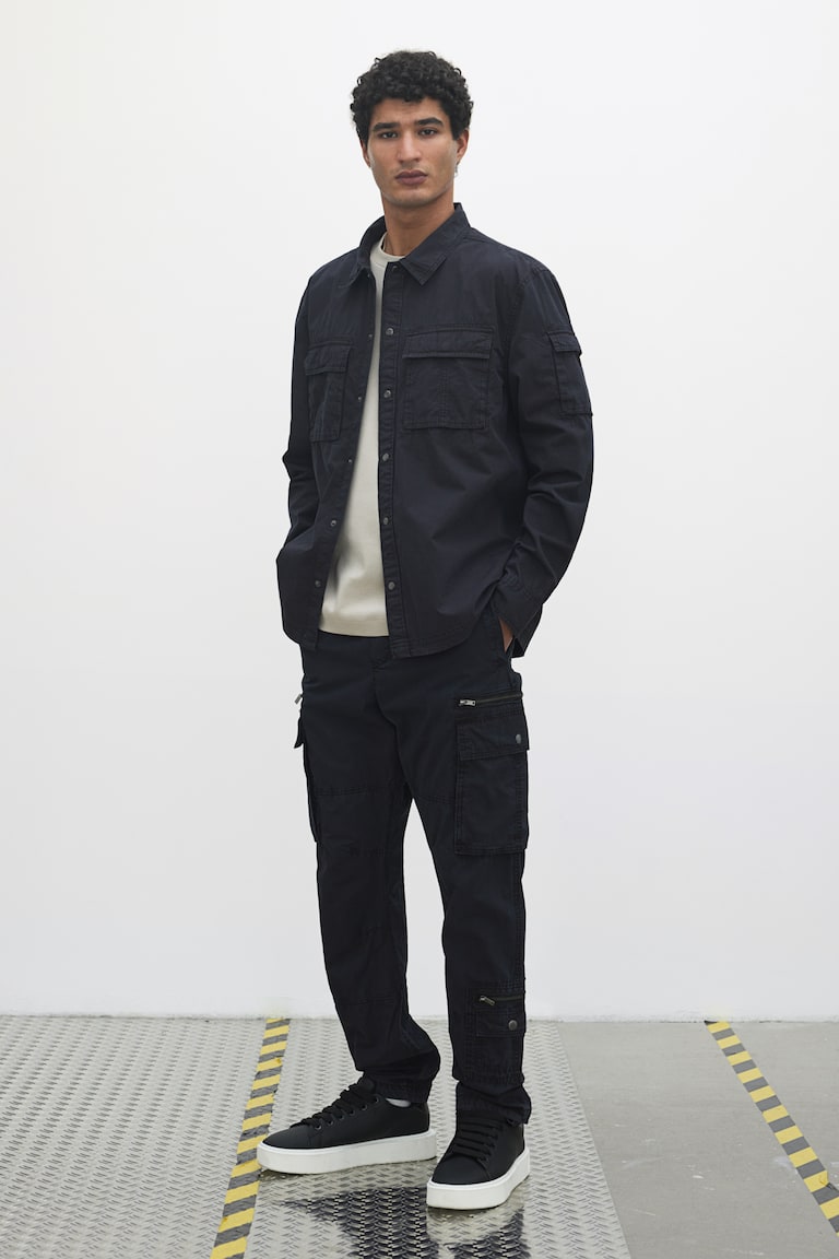 H&M Utility-Overshirt In Regular Fit