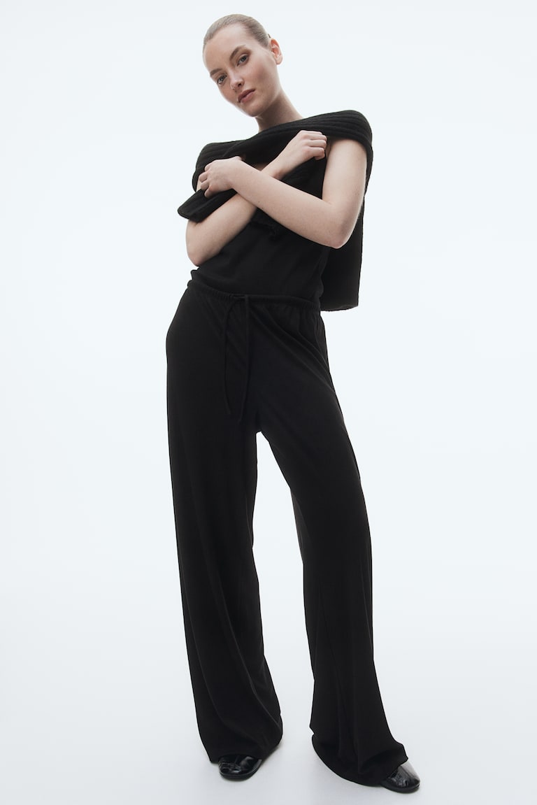 H&M Weite Hose Mit Tunnelzug