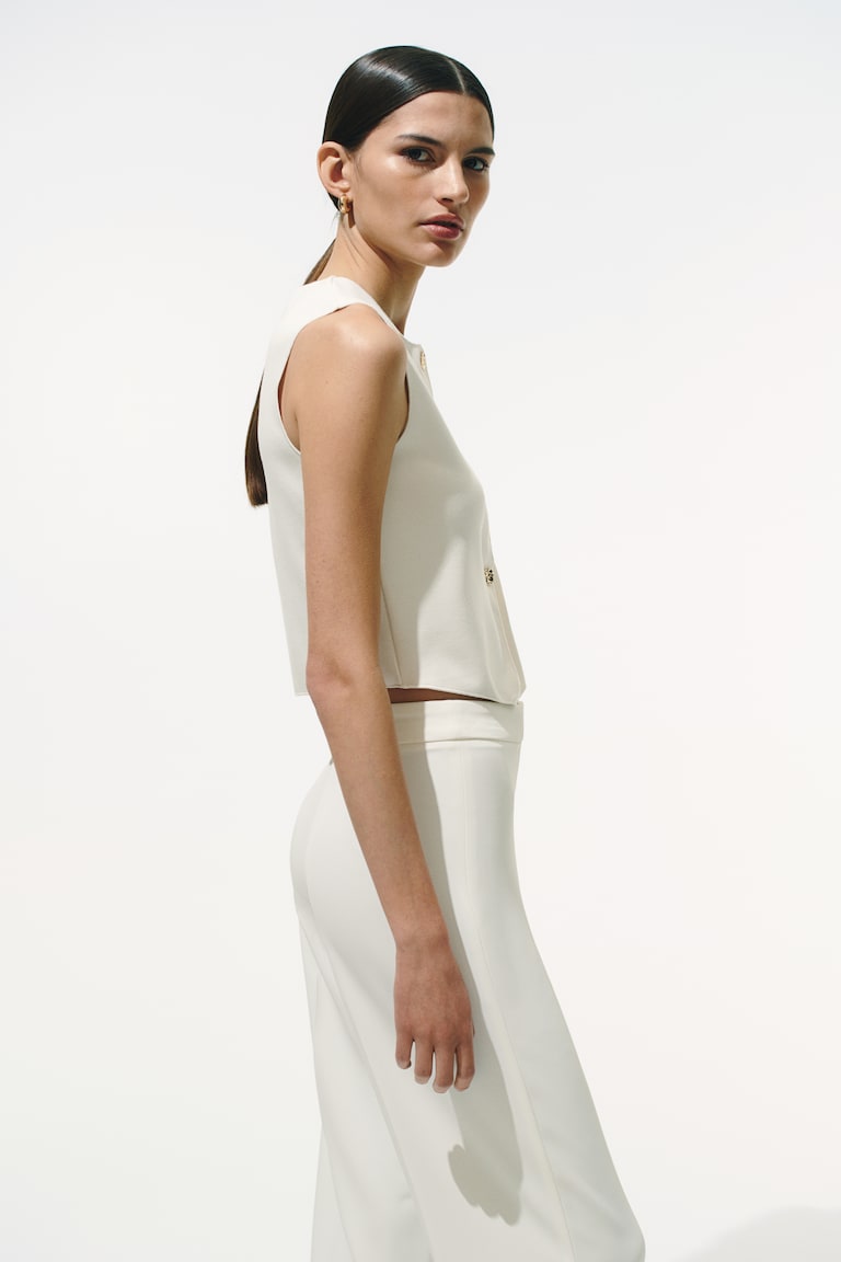 H&M Weste Aus Jersey