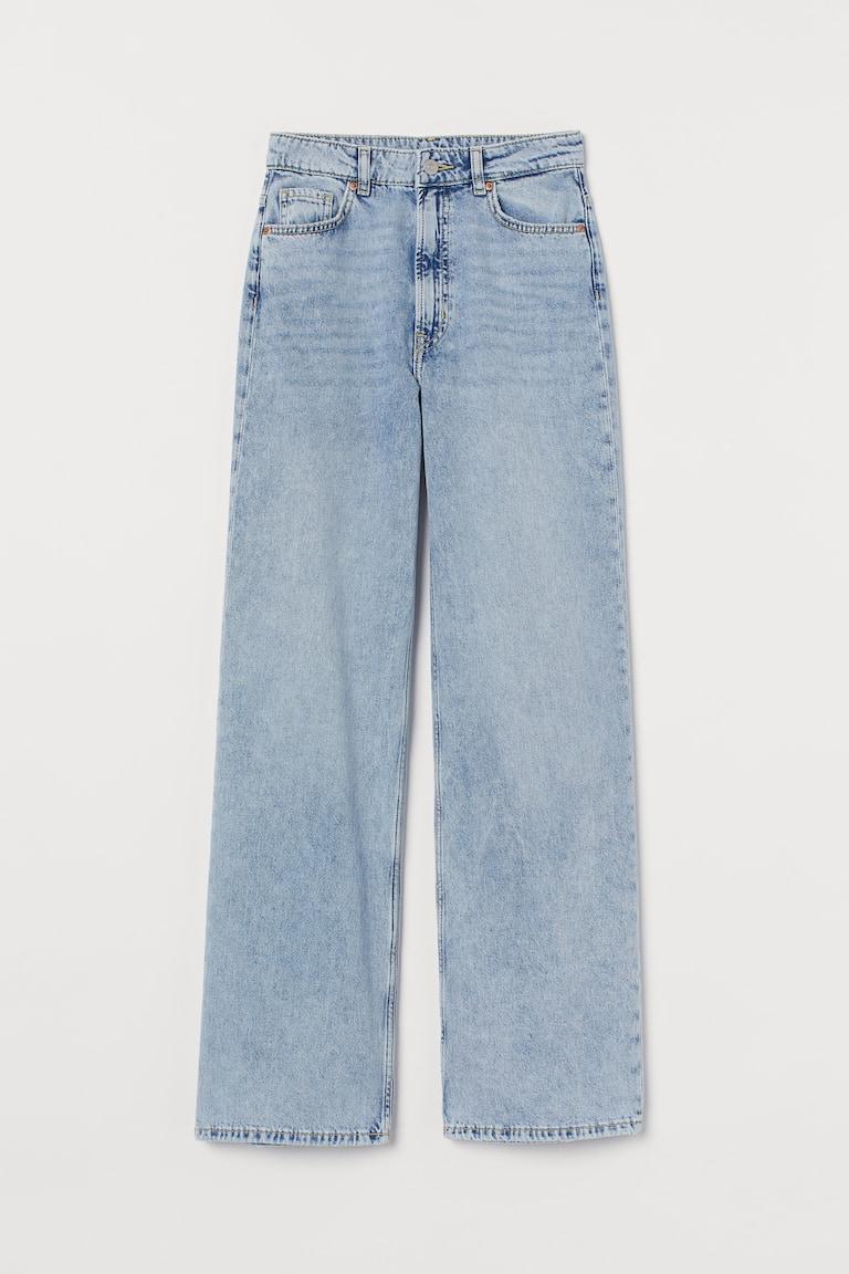 H&M Wide High Jeans