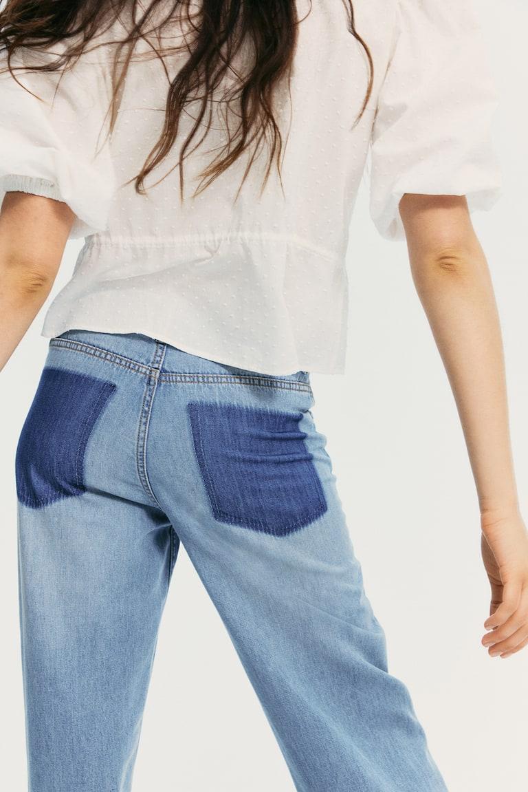 H&M Wide High Jeans