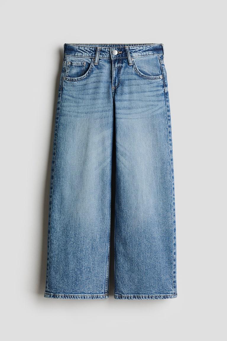 H&M Wide Leg Low Jeans