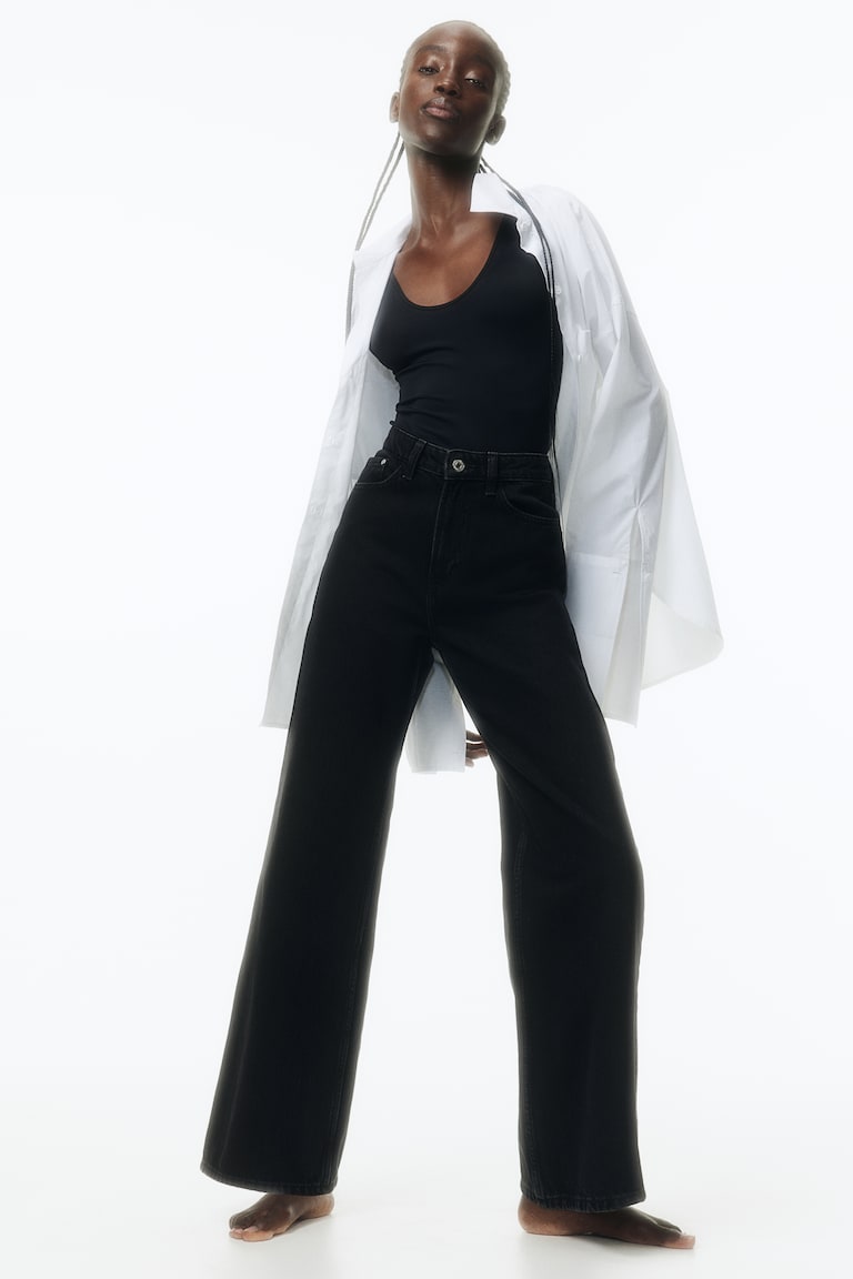 H&M Wide Ultra High Jeans