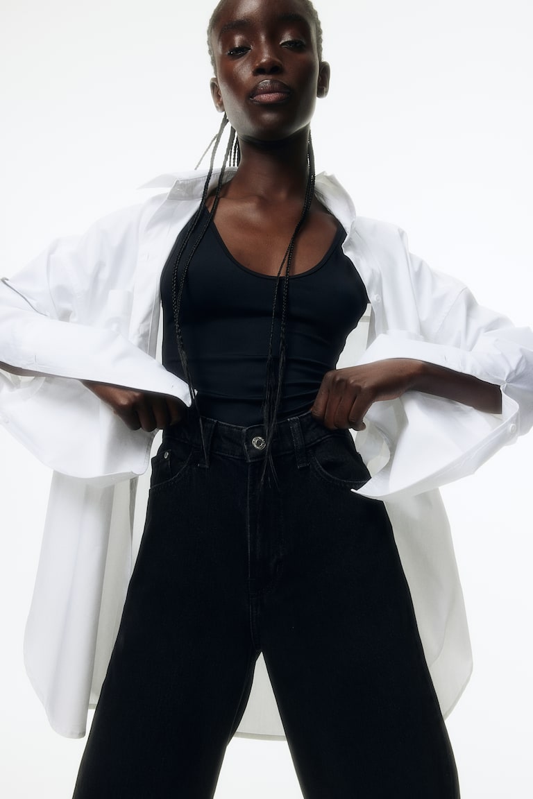 H&M Wide Ultra High Jeans