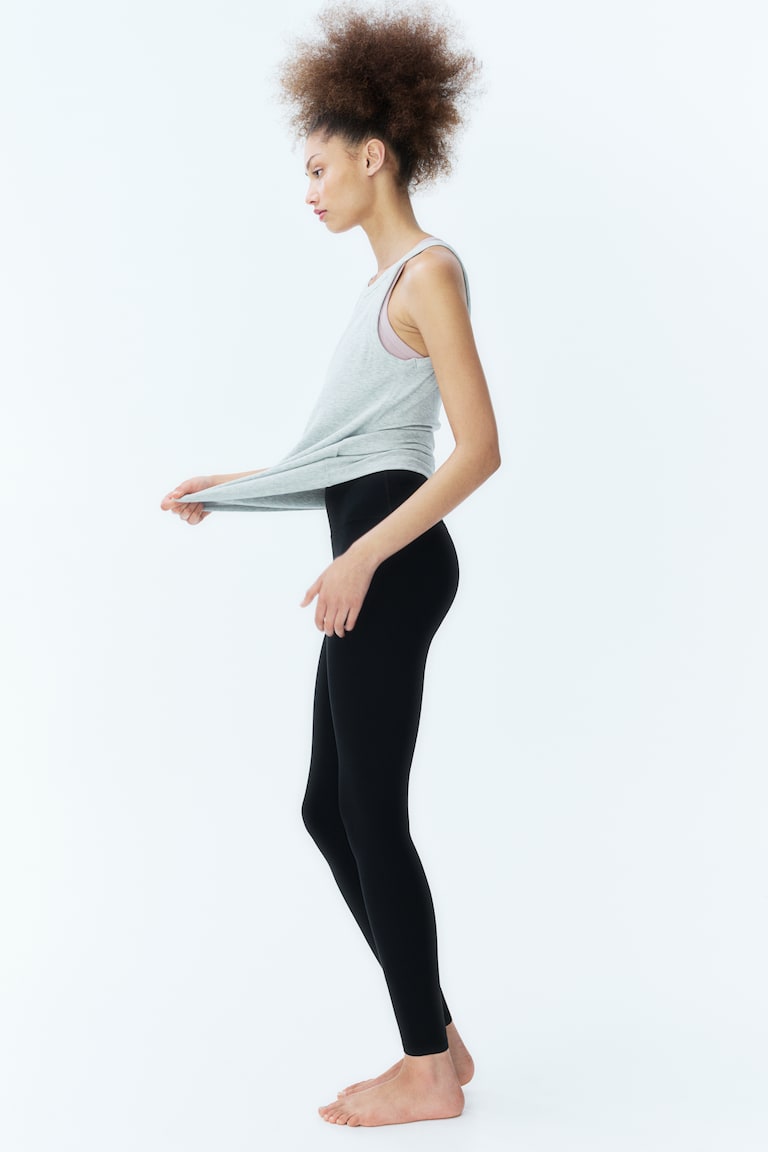 H&M Yoga-Leggings Mit SoftMove™ Lycra®
