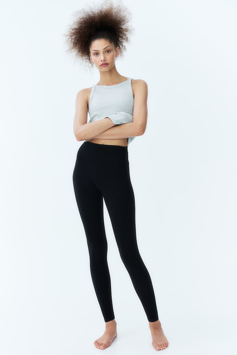 H&M Yoga-Leggings mit SoftMove™ Lycra®