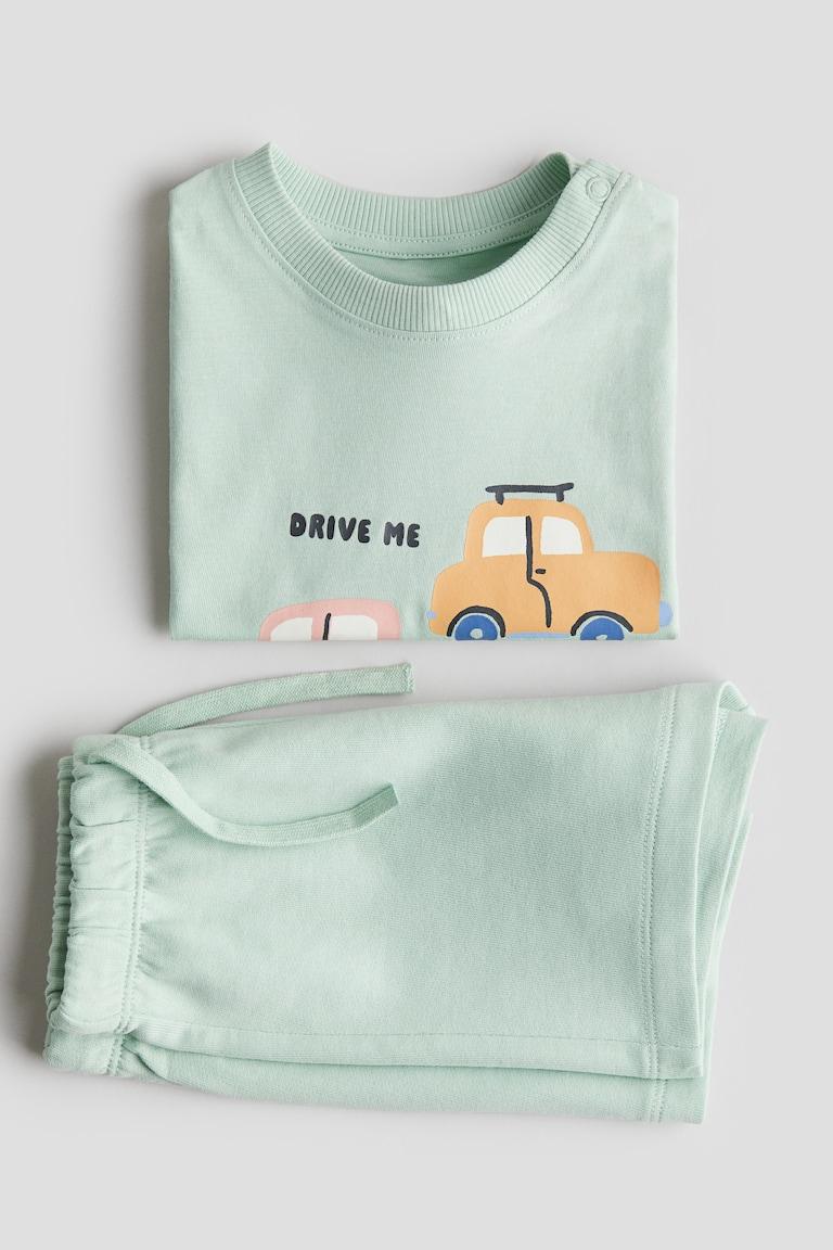 H&M Zweiteiler Aus Baumwolle