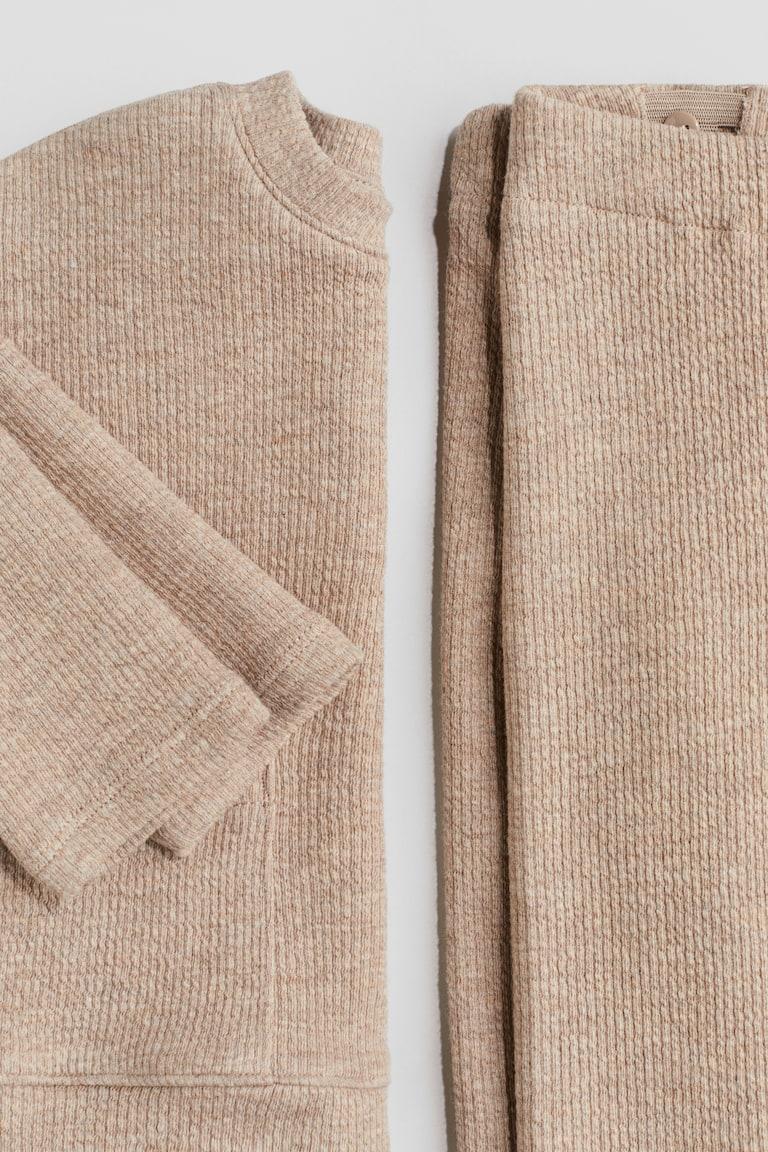 H&M Zweiteiler Aus Baumwolljersey