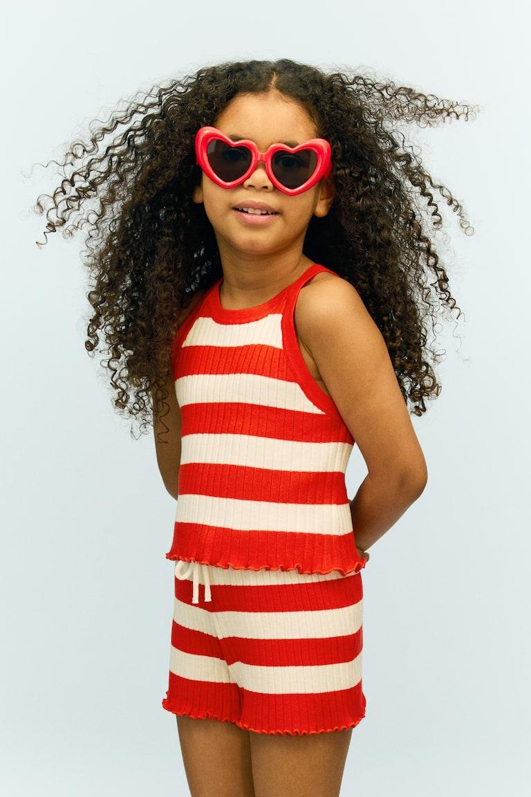 H&M Zweiteiler in Rippstrick