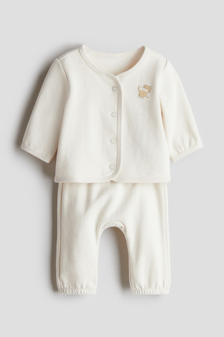 H&M Zweiteiler mit Cardigan und Joggpants