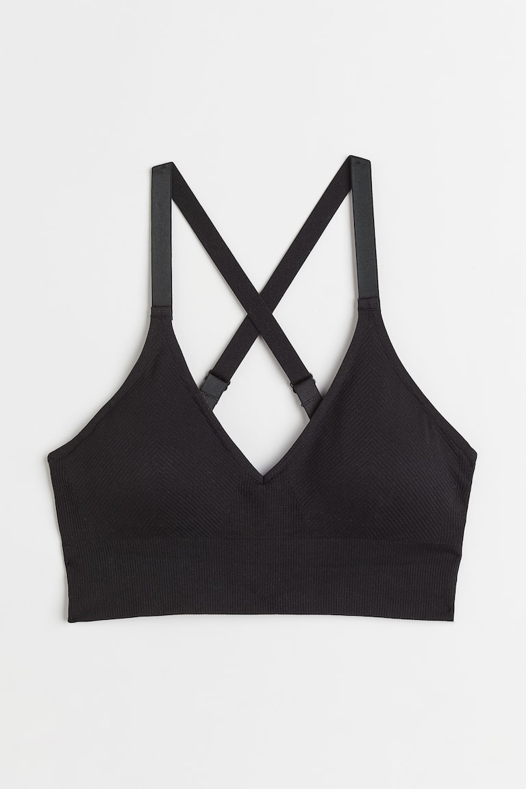 H&M Seamless Sport-BH mit DryMove™ Medium Support