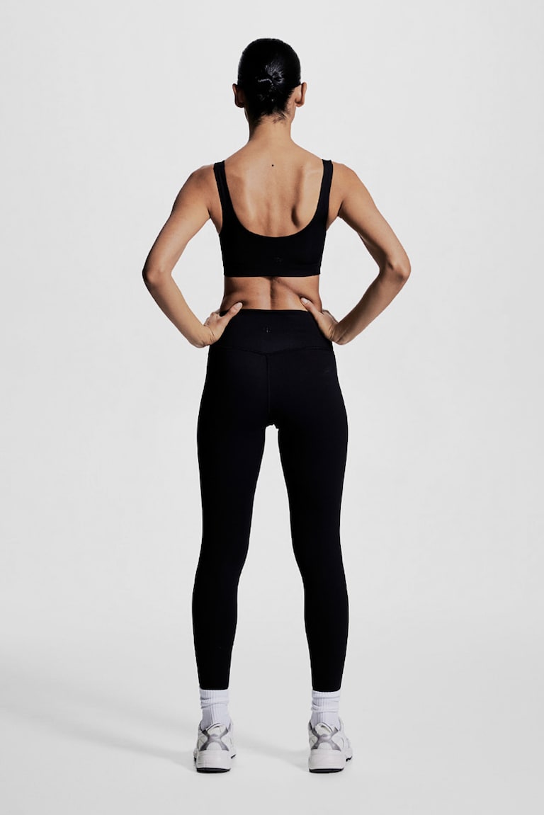 H&M Sportleggings Mit DryMove™ Mit Taschendetails