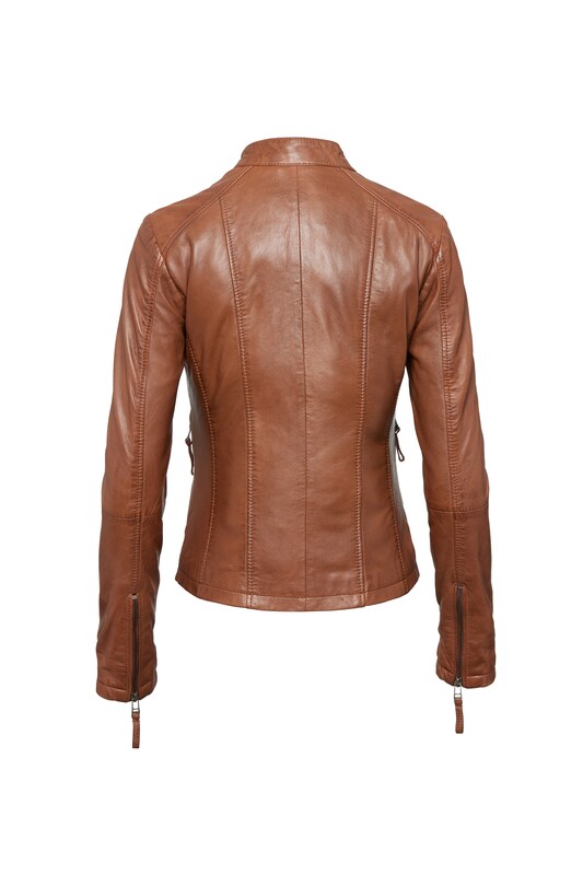 7ELEVEN 7ELEVEN Lederjacke SEPENELOPE In Braun