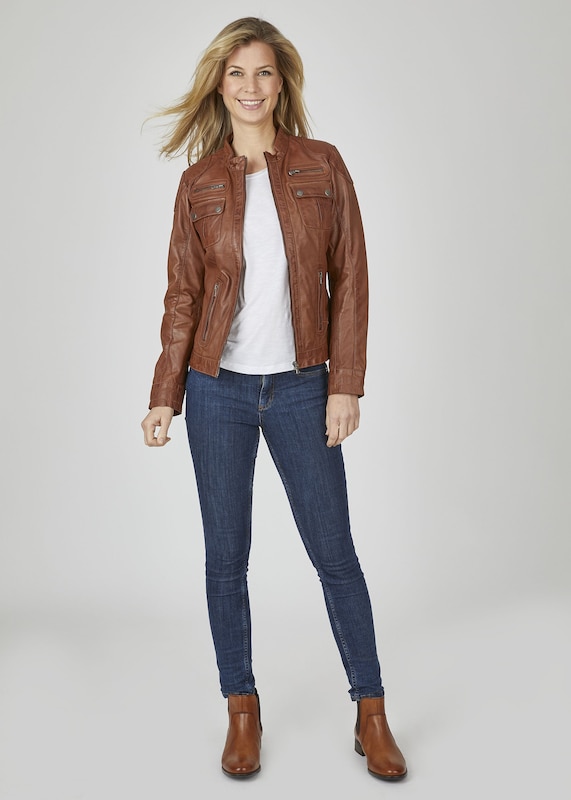 7ELEVEN 7ELEVEN Übergangsjacke 'Performance' In Braun