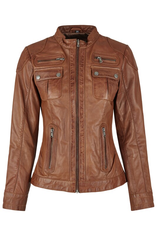 7ELEVEN 7ELEVEN Übergangsjacke 'Performance' in Braun