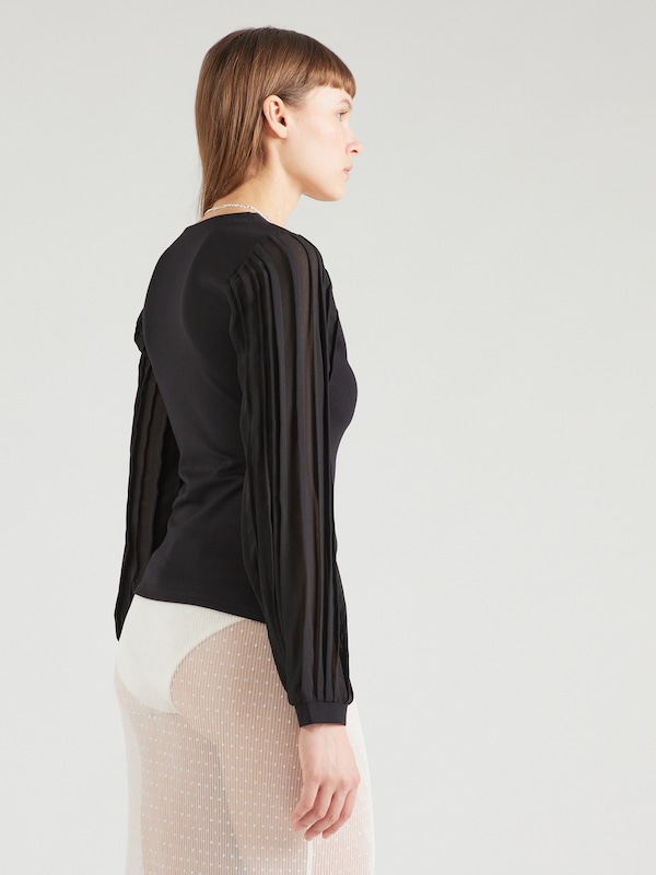 ABOUT YOU ABOUT YOU Bluse 'Tessy' In Schwarz