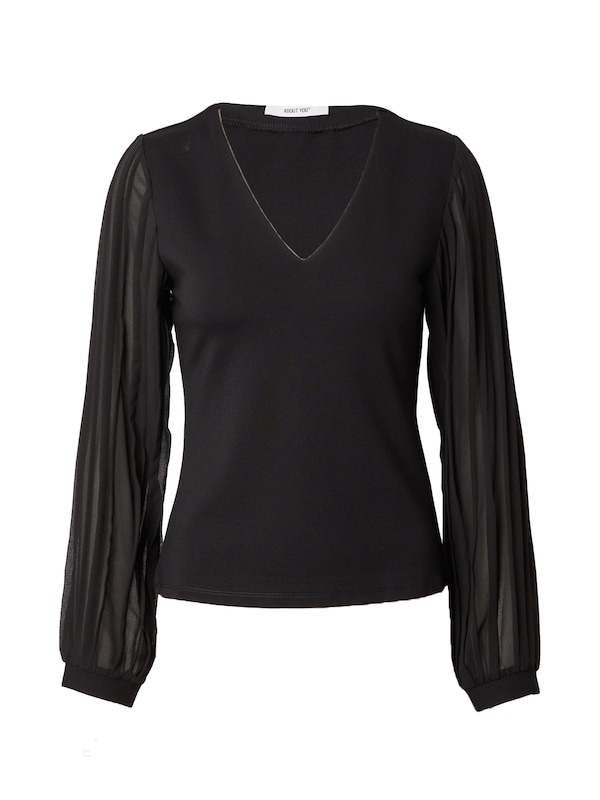 ABOUT YOU ABOUT YOU Bluse 'Tessy' in Schwarz