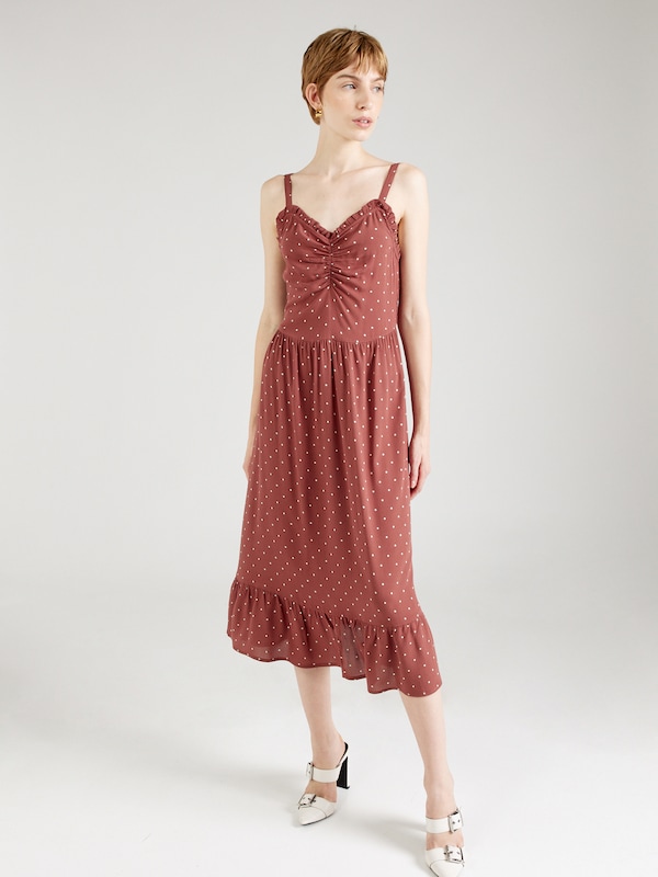 ABOUT YOU ABOUT YOU Kleid 'Charlie' In Rostbraun