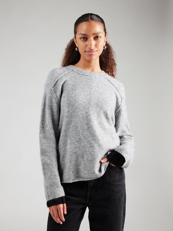 ABOUT YOU ABOUT YOU Pullover 'Birka' In Graumeliert