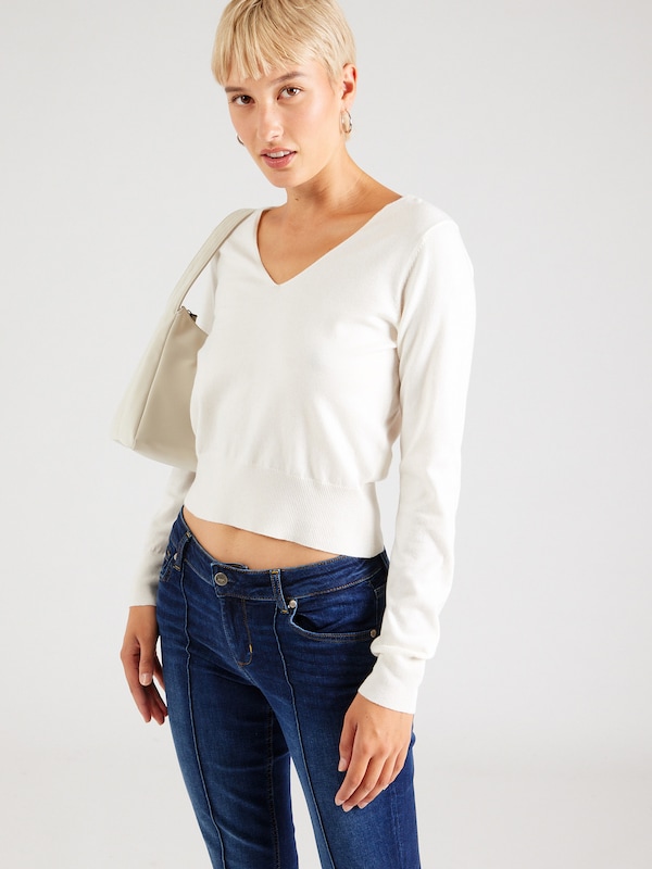 ABOUT YOU ABOUT YOU Pullover In Weiß