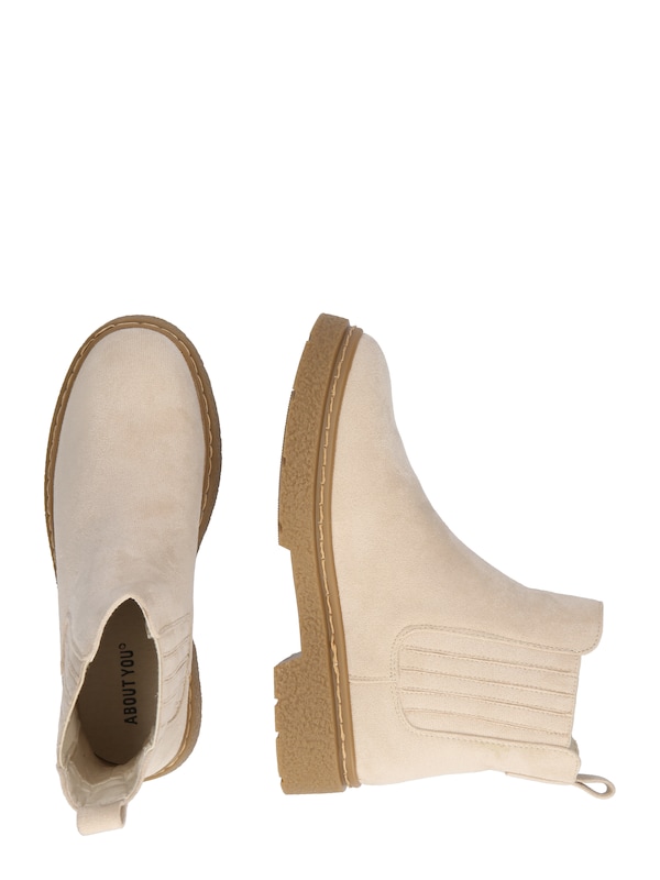 ABOUT YOU ABOUT YOU Stiefelette 'Rosa' In Beige