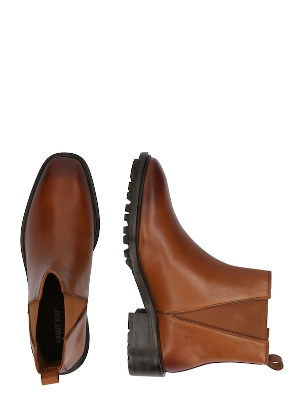 ABOUT YOU ABOUT YOU Stiefelette 'Vivien' In Cognac