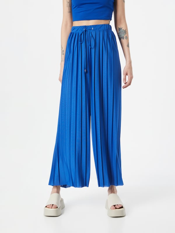 ABOUT YOU ABOUT YOU Wide Leg Hose 'Caren' In Blau