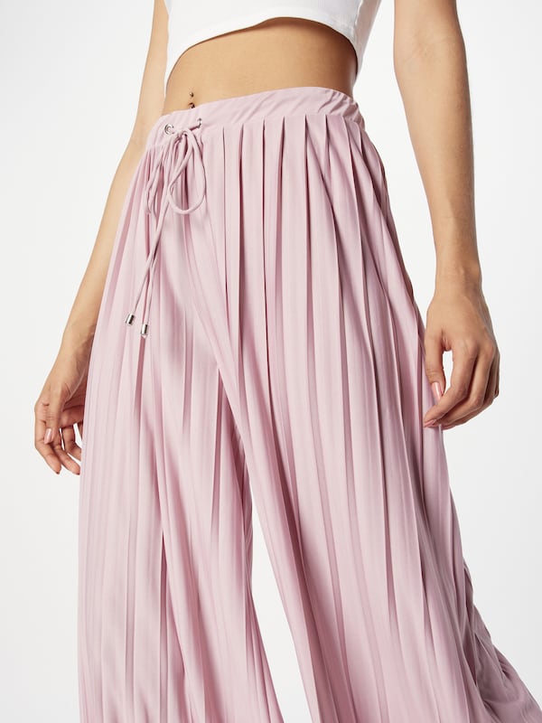 ABOUT YOU ABOUT YOU Wide Leg Hose 'Caren' In Rosa