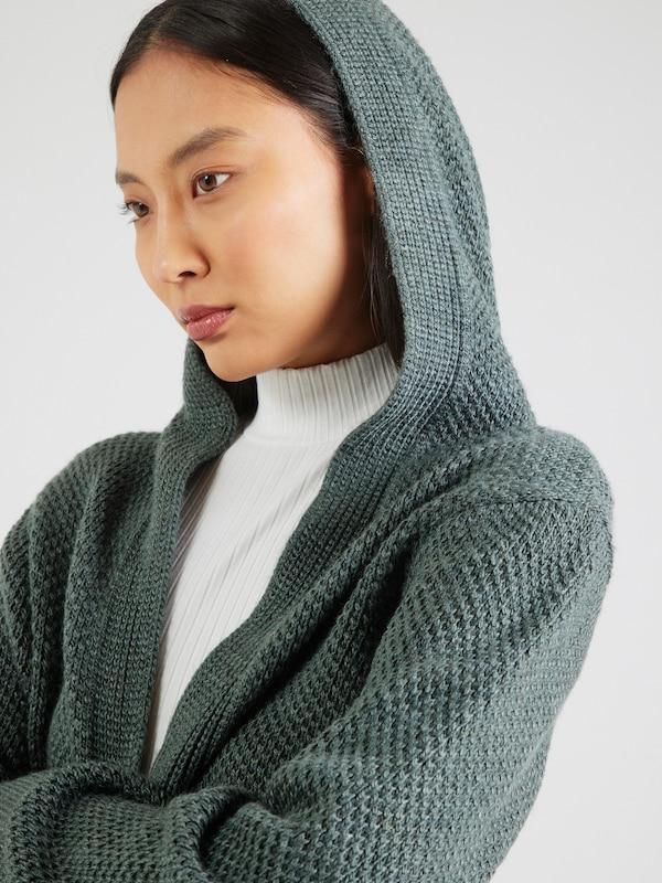 ABOUT YOU ABOUT YOU Strickjacke 'Elektra' In Grünmeliert