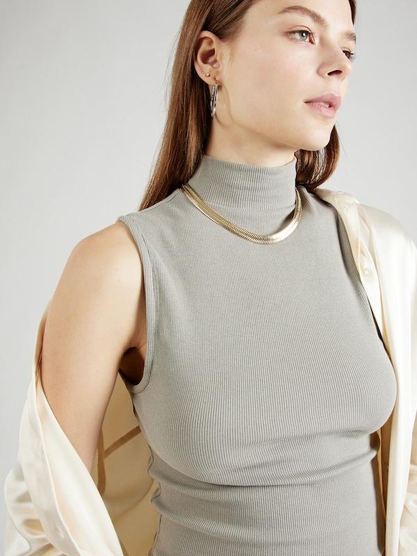ABOUT YOU ABOUT YOU Tops 'Liane ' In Graumeliert Hellgrün