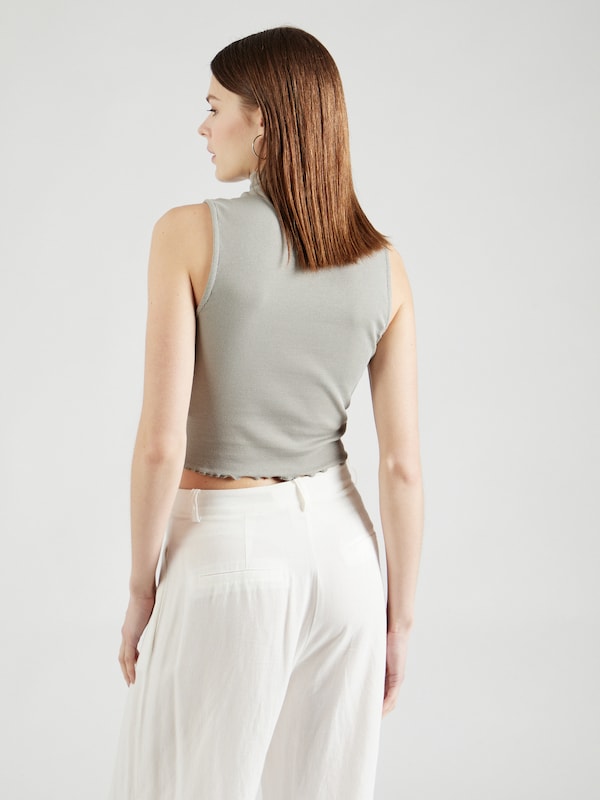 ABOUT YOU ABOUT YOU Tops 'Liane ' In Graumeliert Hellgrün
