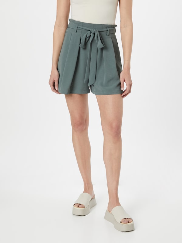 ABOUT YOU ABOUT YOU Wide Leg Shorts 'Lia' (GRS) In Grün
