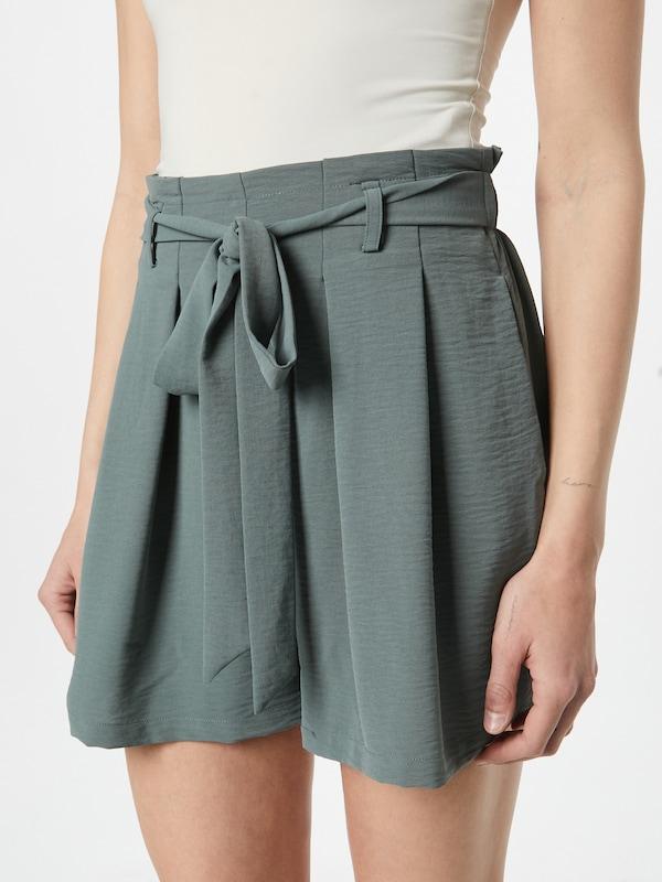 ABOUT YOU ABOUT YOU Wide Leg Shorts 'Lia' (GRS) In Grün