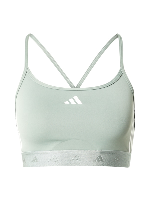 ADIDAS PERFORMANCE ADIDAS PERFORMANCE Bustier Sport-BH 'Hyperglam' in Pastellgrün