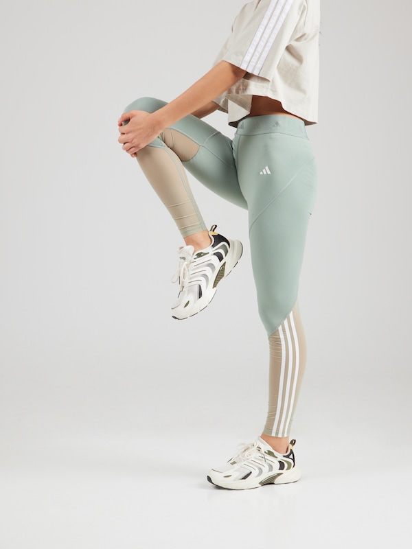 ADIDAS PERFORMANCE ADIDAS PERFORMANCE Skinny Sporthose 'Hyperglam' In Pastellgrün