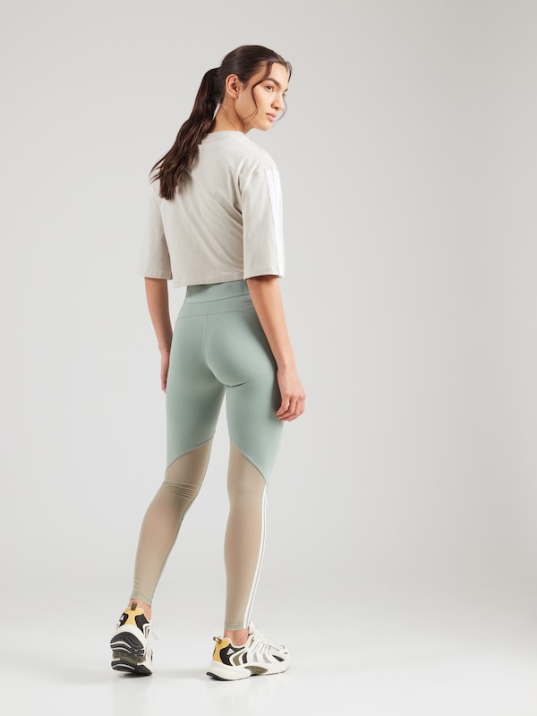 ADIDAS PERFORMANCE ADIDAS PERFORMANCE Skinny Sporthose 'Hyperglam' In Pastellgrün