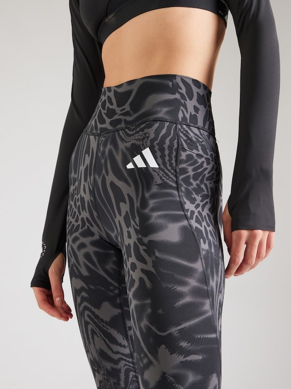 ADIDAS PERFORMANCE ADIDAS PERFORMANCE Skinny Sporthose 'Optime Essentials' In Schwarz