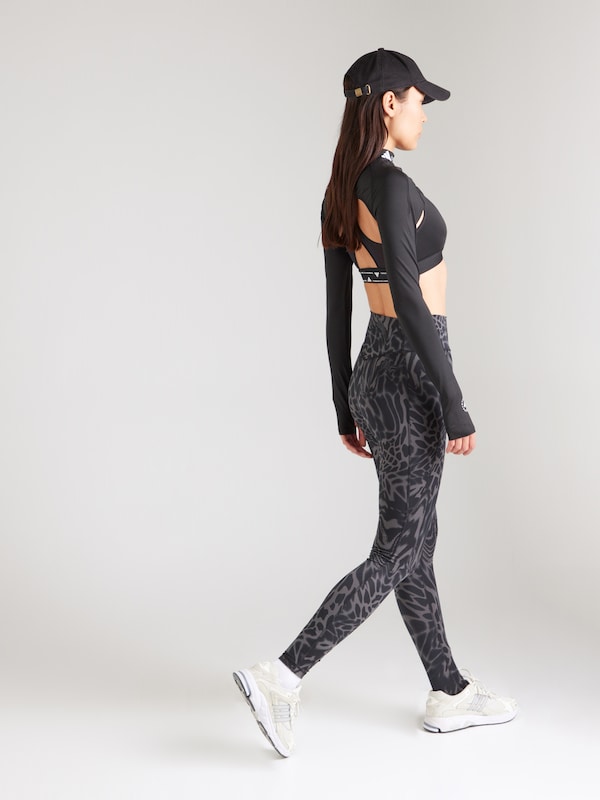 ADIDAS PERFORMANCE ADIDAS PERFORMANCE Skinny Sporthose 'Optime Essentials' In Schwarz