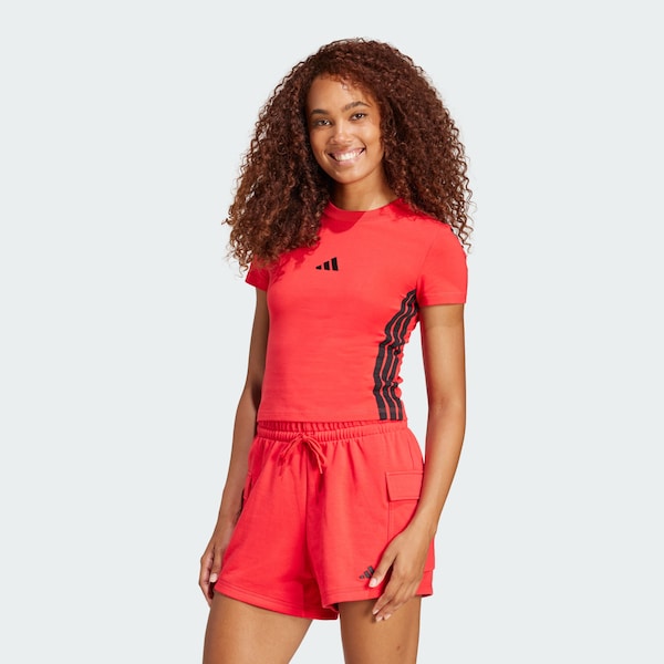 ADIDAS SPORTSWEAR ADIDAS SPORTSWEAR Sporttop ' Essentials' In Rot